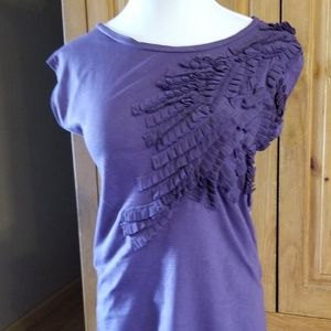 Ann Taylor LOFT Purple shirt